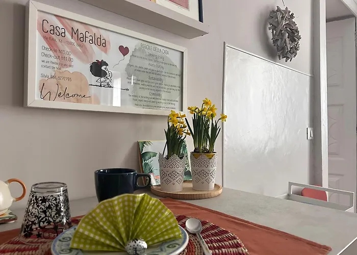 아파트 Casa Mafalda Trilocale In Centro *